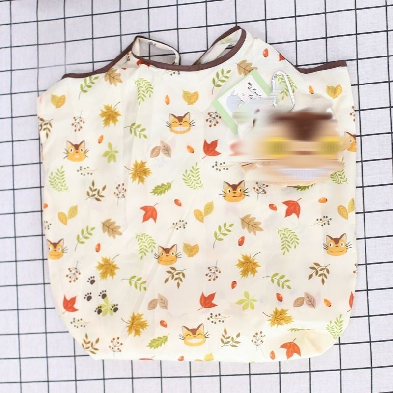 Cartoon Cute Anime Tom Cat Plush Toy Supermarket Shopping Bag Foldable Environmentally Friendly Storage Bag - Image 1
