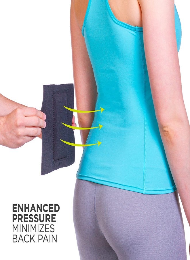 BraceAbility Neoprene Foam Pressure Pad Insert for Back Brace | Soft & Comfortable Lumbar Padding for Low & Mid Back Support and Targeted Pain Relief (One Size) - Image 4