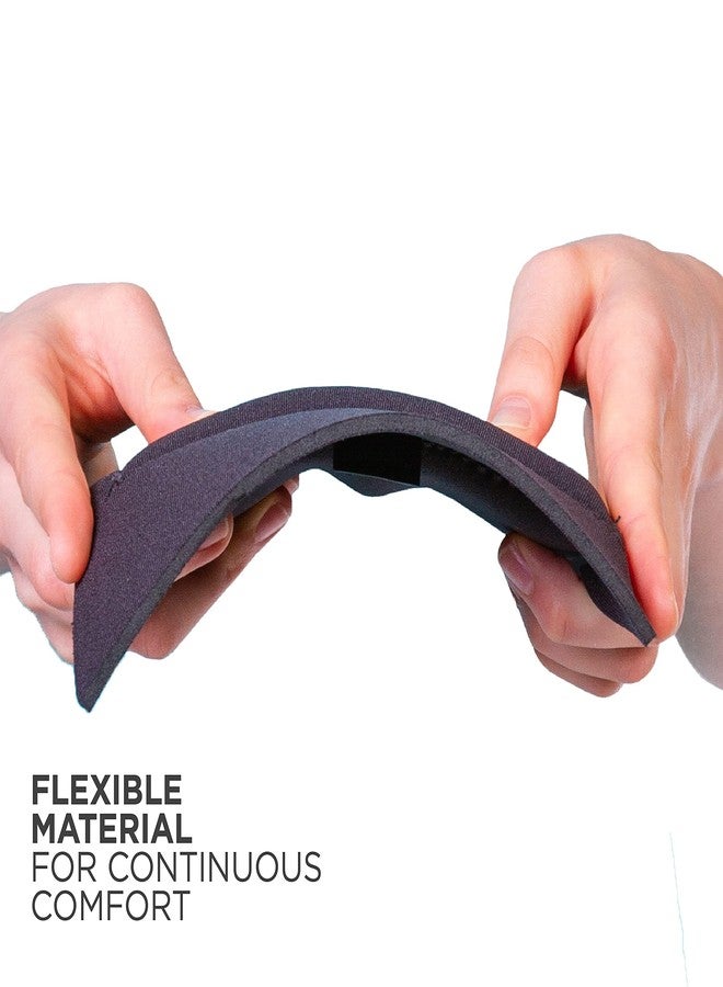 BraceAbility Neoprene Foam Pressure Pad Insert for Back Brace | Soft & Comfortable Lumbar Padding for Low & Mid Back Support and Targeted Pain Relief (One Size) - Image 5