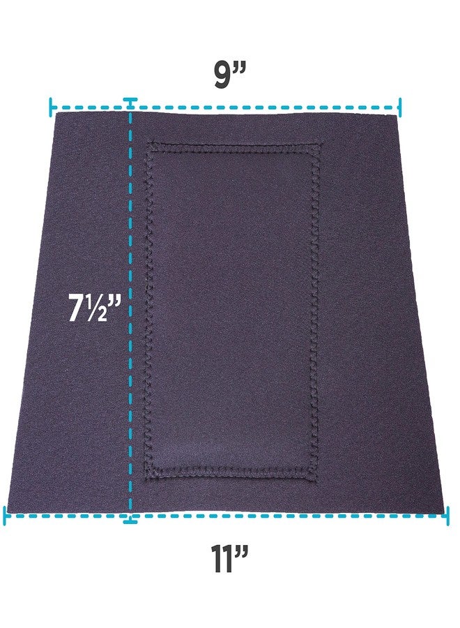 BraceAbility Neoprene Foam Pressure Pad Insert for Back Brace | Soft & Comfortable Lumbar Padding for Low & Mid Back Support and Targeted Pain Relief (One Size) - Image 2