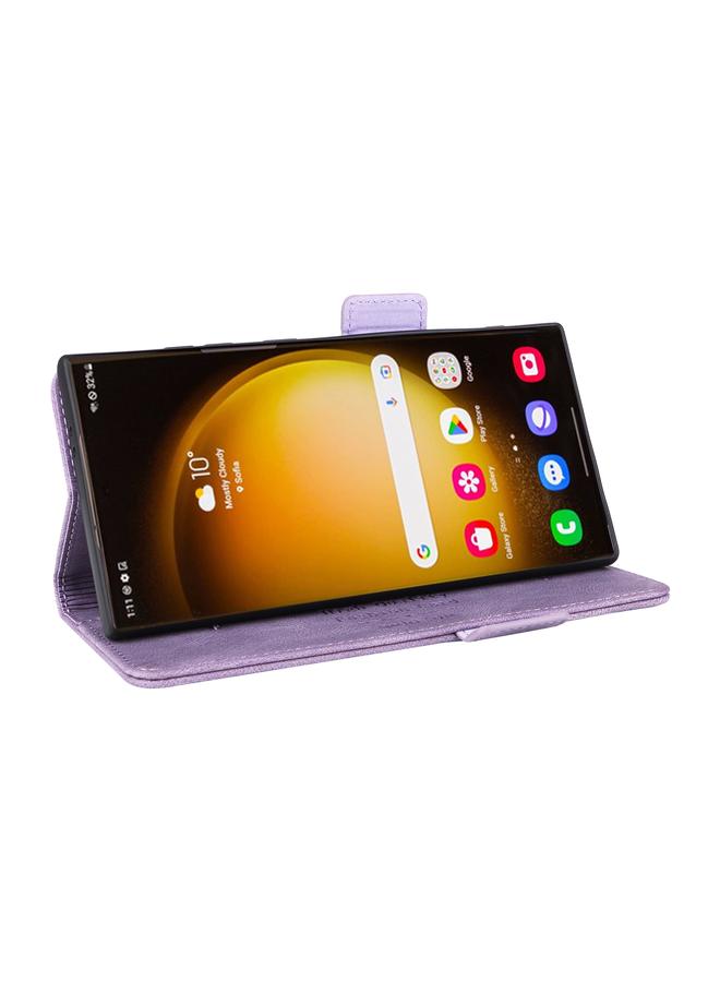 اس-توب جراب لهاتف Samsung Galaxy S24 Ultra 5G بمشبك مغناطيسي من الجلد - Image 5