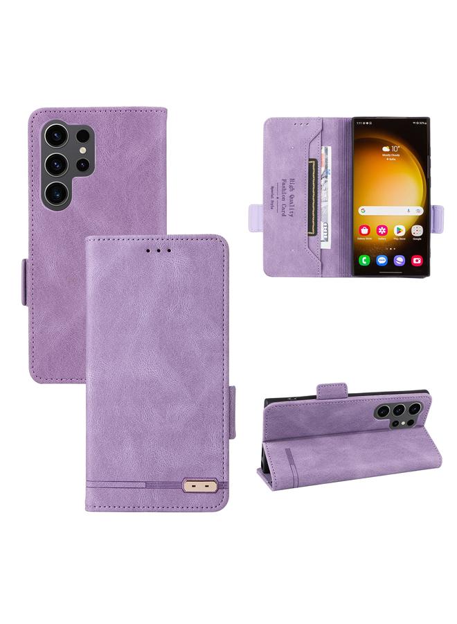 اس-توب جراب لهاتف Samsung Galaxy S24 Ultra 5G بمشبك مغناطيسي من الجلد - Image 1