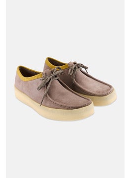 clarks Men Standard Wallabee Cup Lace Up Shoes, Grey  - Image 1