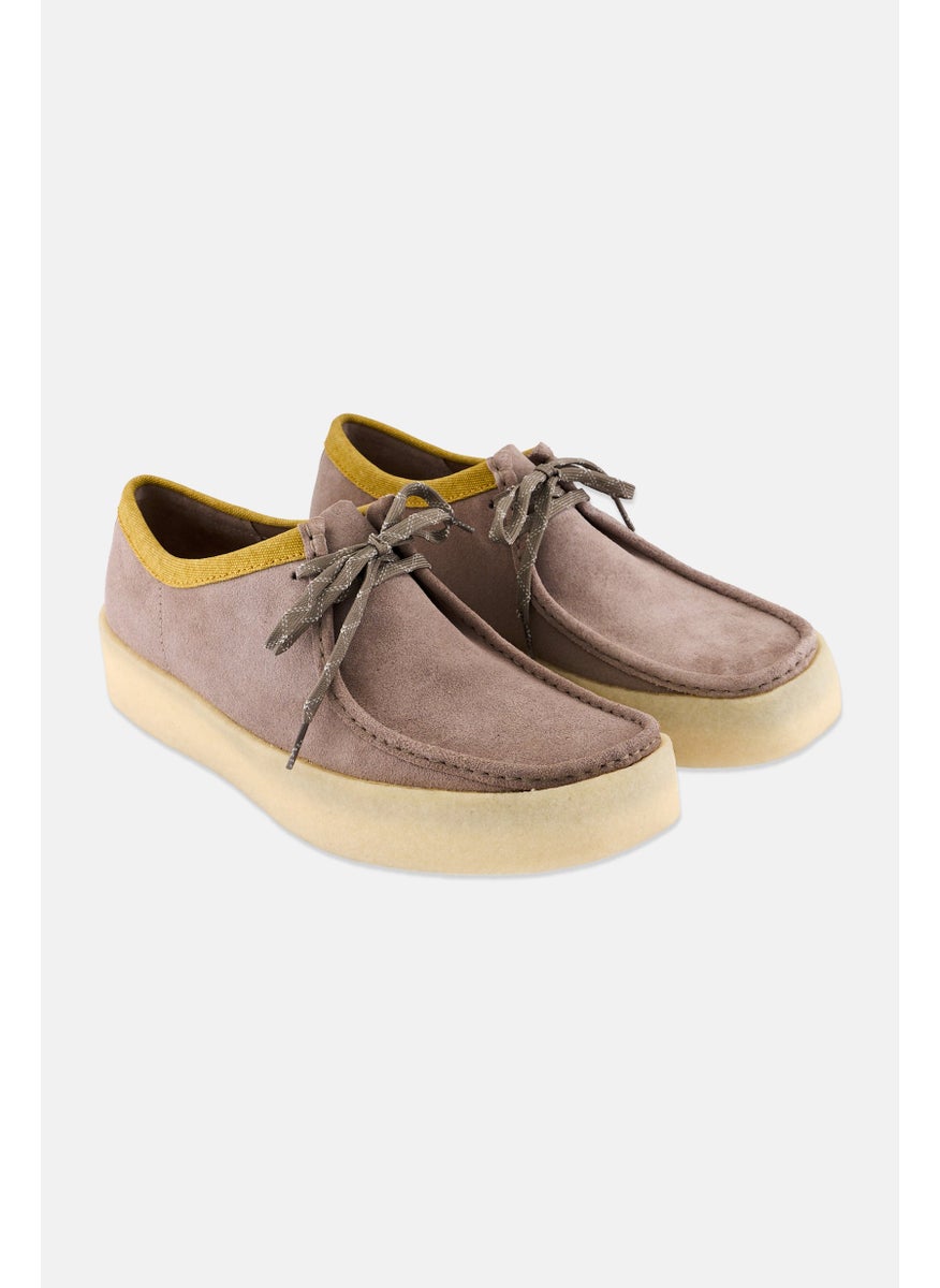 clarks Men Standard Wallabee Cup Lace Up Shoes, Grey  - Image 1