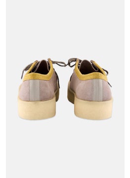 clarks Men Standard Wallabee Cup Lace Up Shoes, Grey  - Image 2