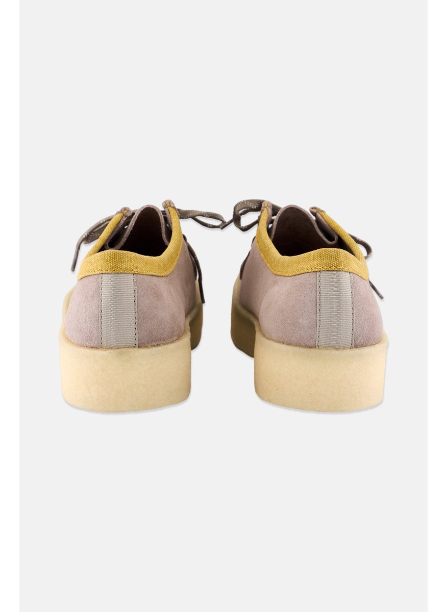 clarks Men Standard Wallabee Cup Lace Up Shoes, Grey  - Image 2
