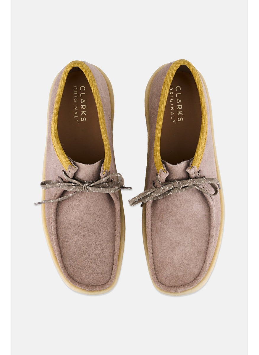 clarks Men Standard Wallabee Cup Lace Up Shoes, Grey  - Image 3