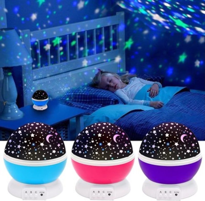 Biton Toptan Biton Wholesale Night Light Rotating Projection Night Lamp Star Master Moon Star Wall LED  - Image 2
