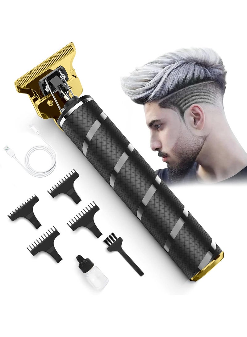 MARK STORE Hair Clippers for Men , Cordless Clippers Electric Hair Trimmer Beard Trimmer Set, Waterproof Detail Beard Shaver, Trimmer Grooming Cutting Kit with 4 Guide (Black) - Image 1