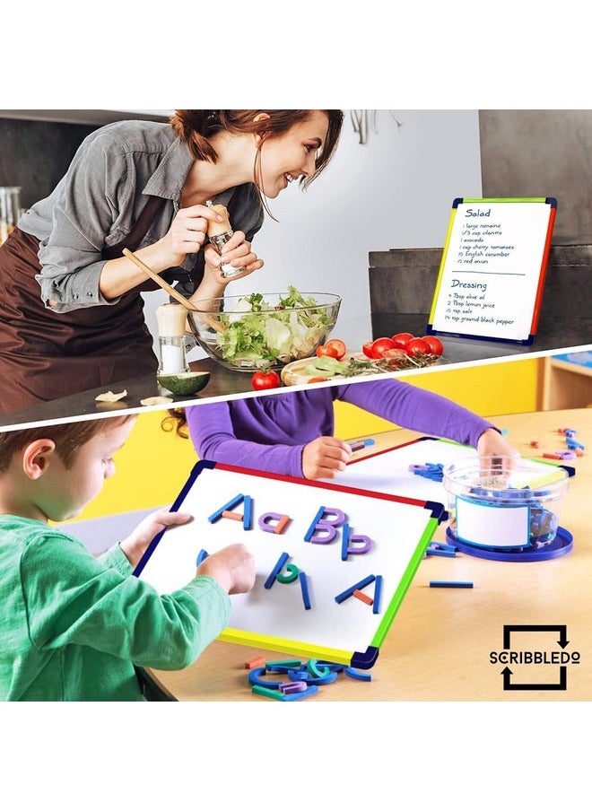 Scribbledo Magnetic Dry Erase Board For Kids Whiteboard 9”X12” Includes White Board For Kids Writing Learning & Drawing Art Educational Kids Toy  - Image 4