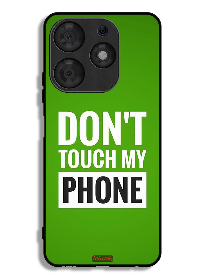 Tolwak Tecno Spark 10 Pro Protective Case Cover Do Not Touch My Phone - Image 1