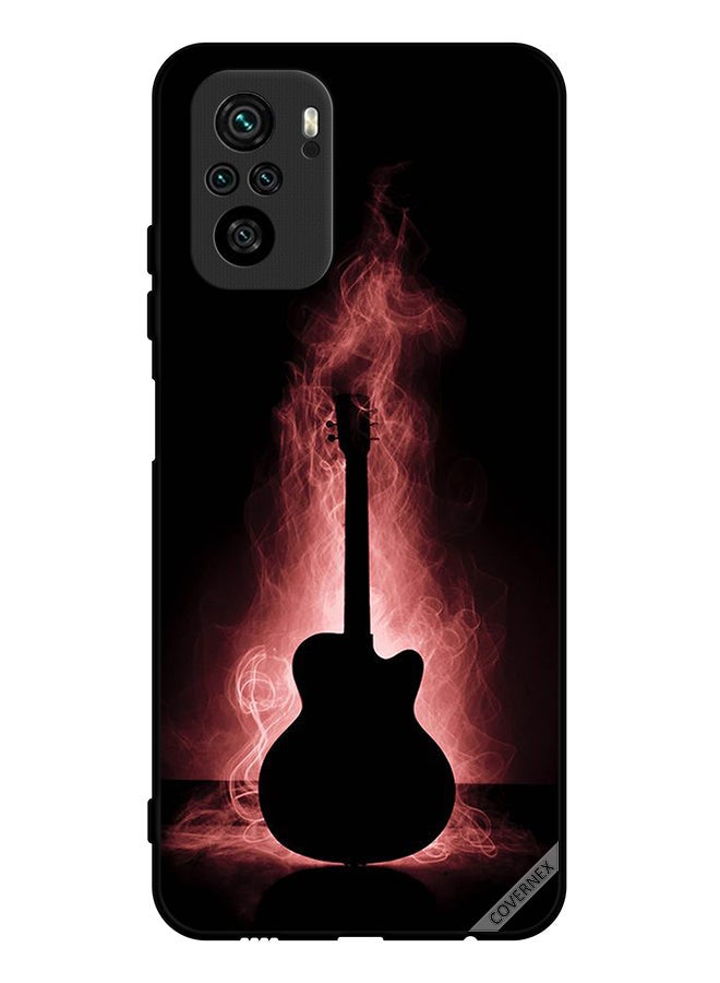 Protective Case Cover For Poco M5s 4G Guitar Reflection