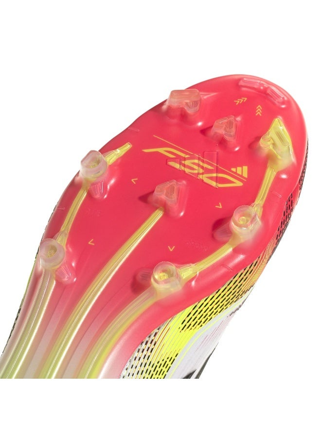 F50 Elite FG أحذية كرة قدم بيضاء للجنسين 4