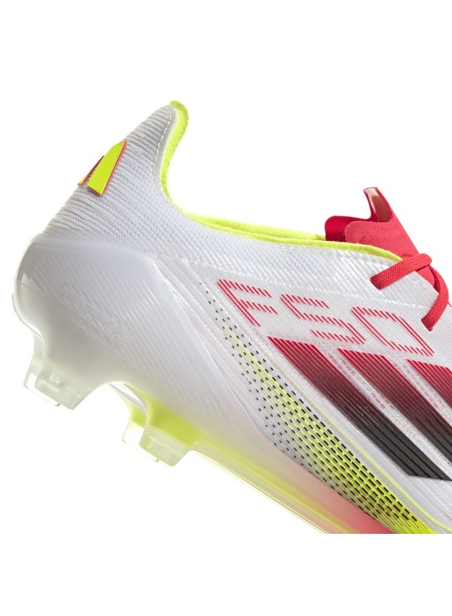 F50 Elite FG أحذية كرة قدم بيضاء للجنسين 4