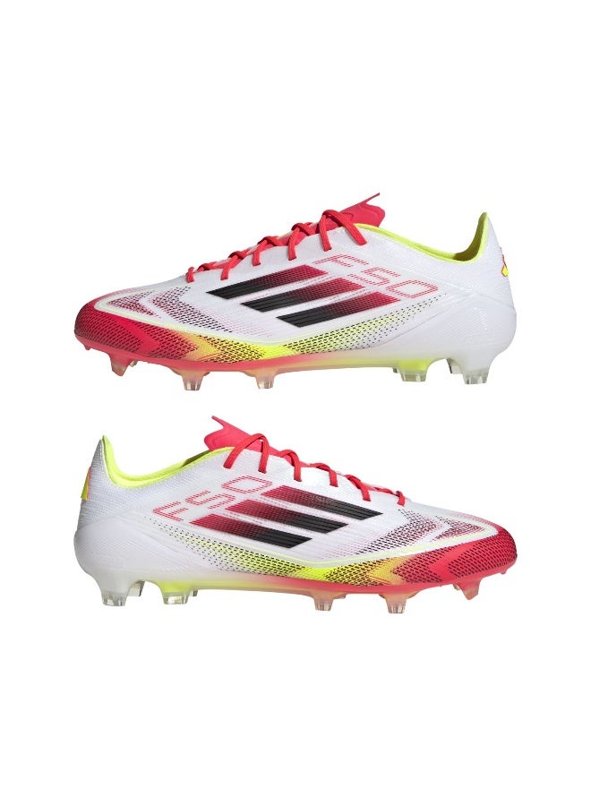F50 Elite FG أحذية كرة قدم بيضاء للجنسين 4