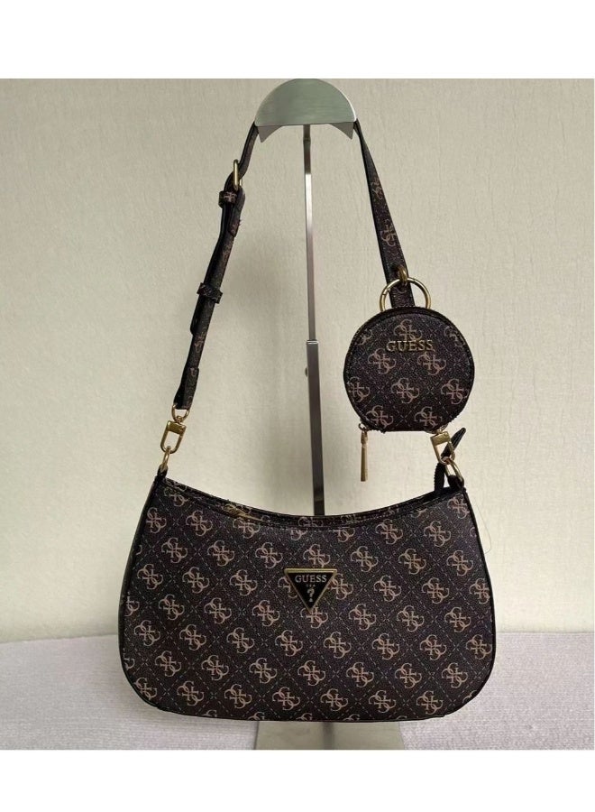 GUESS Womens Noelle Shoulder Bag  - Image 2