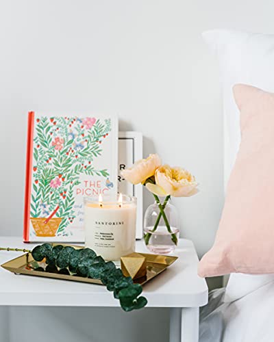 Brooklyn Candle Studio Santorini Classic 2 Wick Candle - Luxury Scented Candle, Vegan Soy Wax, Hand Poured in The USA, 70 Hour Slow Burn Time - 13oz - Image 3