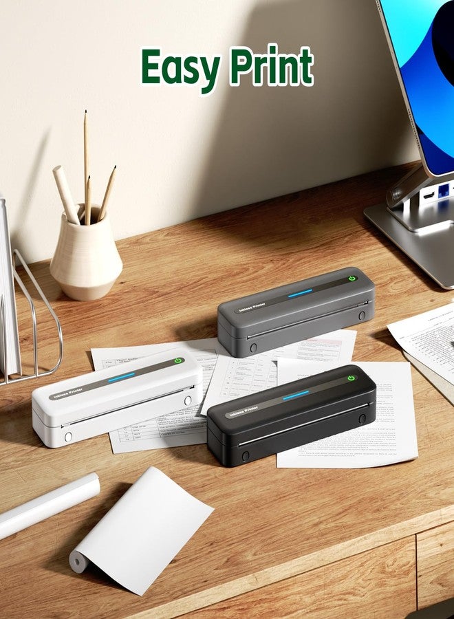 Omezizy Thermal Printer Paper Roll - US Letter Size (8.5" × 11") - Quick-Dry - Compatible with M832 & M08F Letter Portable Printers - Ideal for Office, Home, and Study Use - 2 Rolls (42.6ft) - Image 5