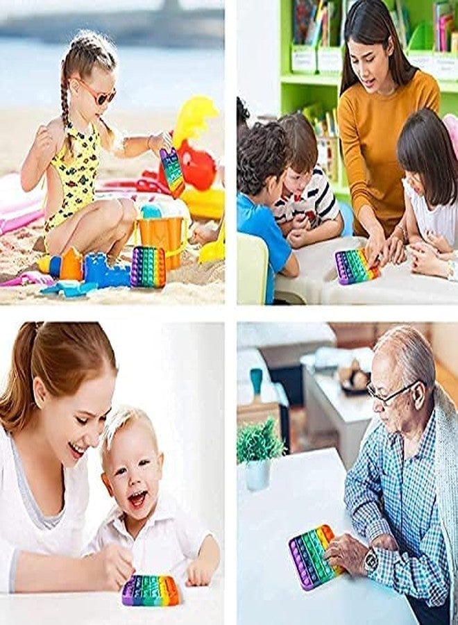 Anika Puppet Pop It Fidget Toys, Push Pop Bubble Fidget Sensory Toy, Autism Special Needs Silicone Stress Relief Toy, Great Fidget Toy for Kids and Adults (Set of Any 4 pcs) - Image 3