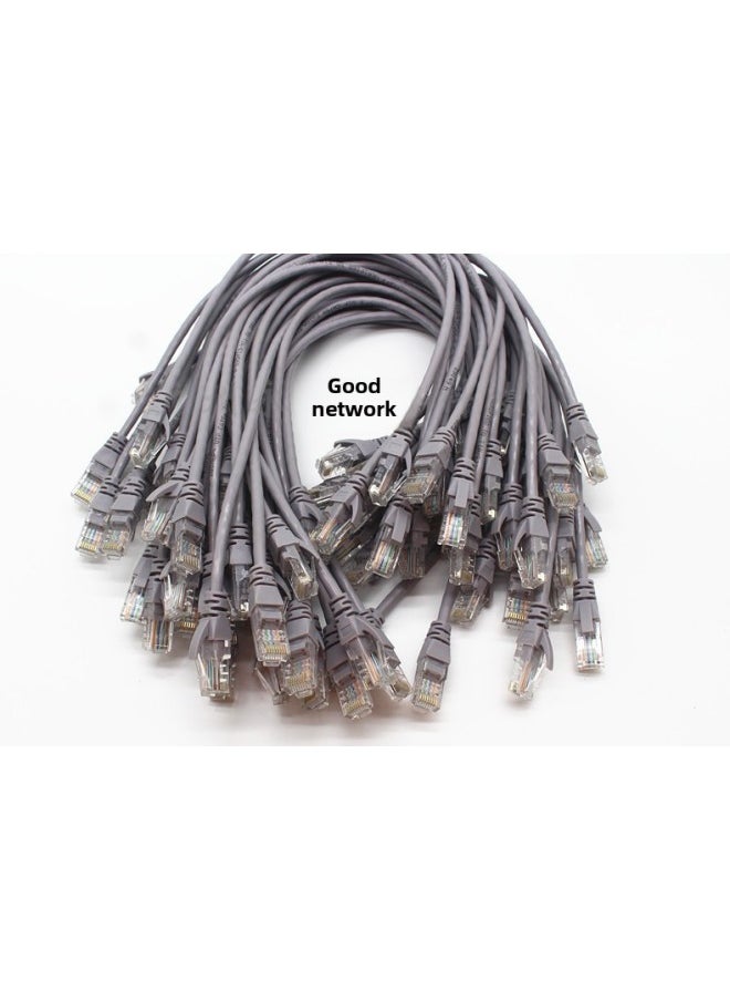 Generic Dr. Copper Category 5e Computer Network Cable Finished Full Copper Network Jumper Over FLUKE Test 1.3m 5.1m-Color:Gray-Cord Length:5m  - Image 3