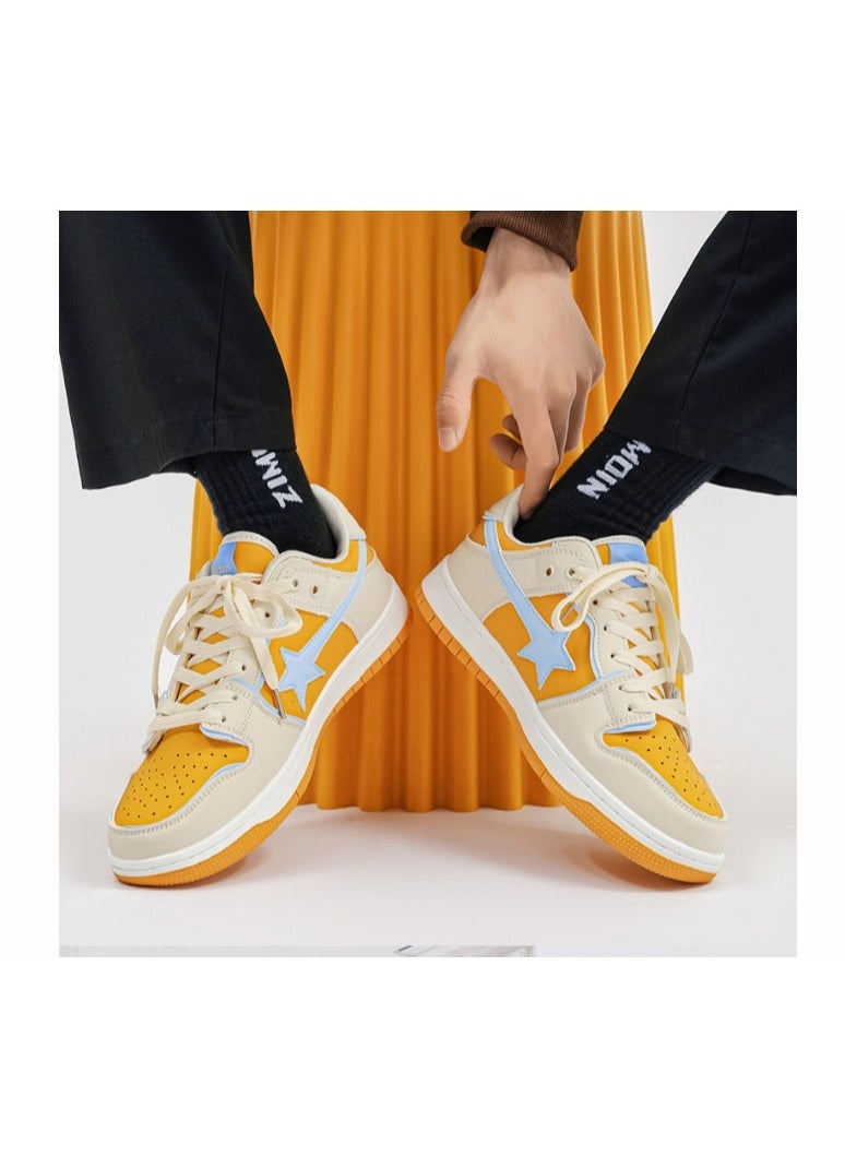 KUYING - New Thick Sole Elevated Board Shoes - Image 1