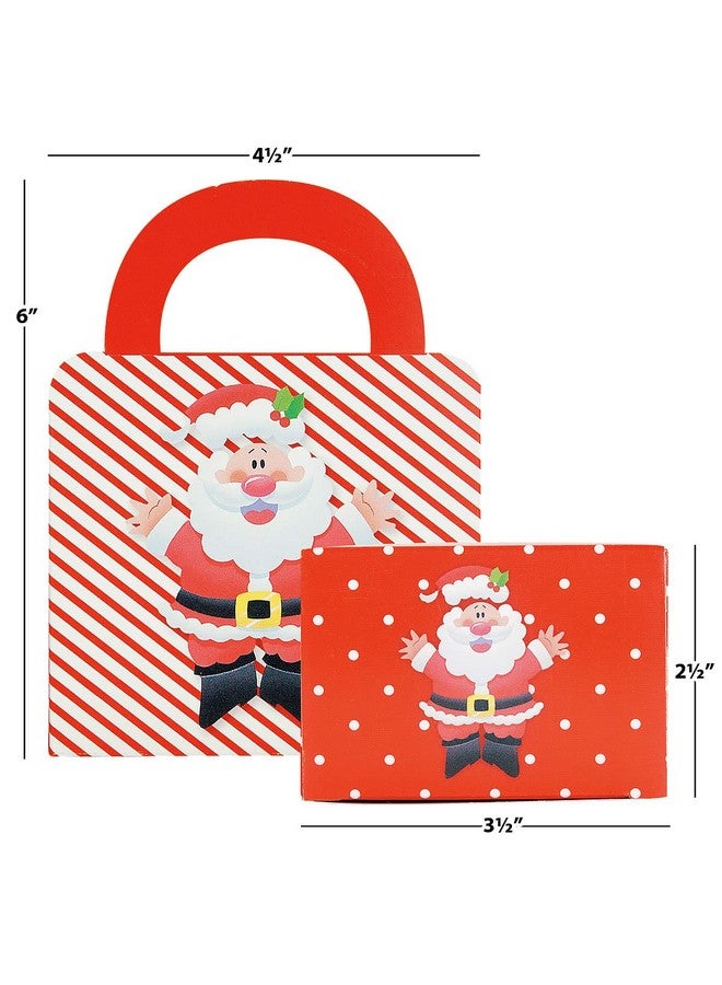 كارانت مجموعة موزع نقود وحقيبة هدايا Happy Santa Christmas، حاملات فواتير مقاس 2-1/2 × 3 بوصات مع 3 أكياس هدايا مقاس 6-1/2 × 9 بوصات، صندوق نقود ممتع للعطلات للأطفال، يتضمن 60 ختمًا لربط كل فاتورة - Image 2