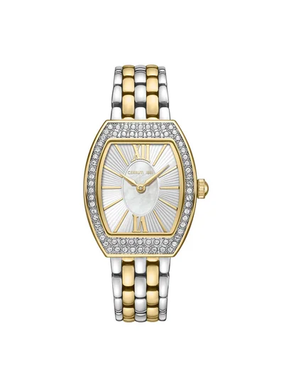 CERRUTI 1881 Women's Calliano 21mm White Mother-of-pearl Dial Quartz Analog Watch For Women