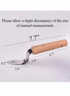 Excefore Hand Puller Tool, V-Shape Manual  Puller, Root Lifter for Gardening & Farming, Stainless Steel Puller Hand Tool for Garden Caring to Remove Dandelions Thistles  - Image 3
