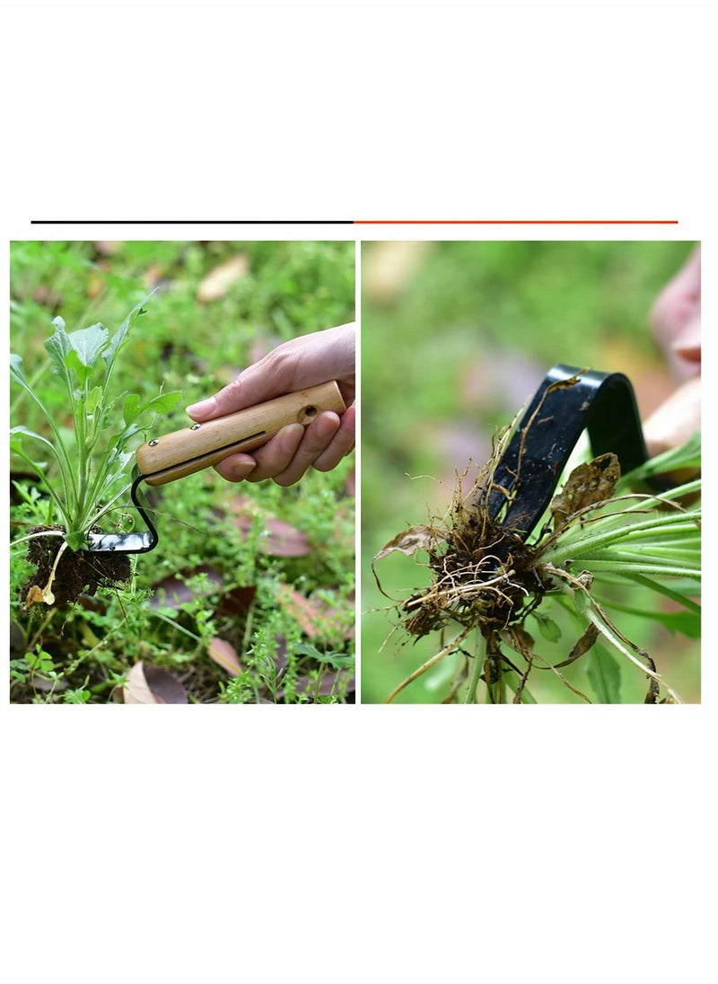 Hand Puller Tool, V-Shape Manual  Puller, Root Lifter for Gardening & Farming, Stainless Steel Puller Hand Tool for Garden Caring to Remove Dandelions Thistles