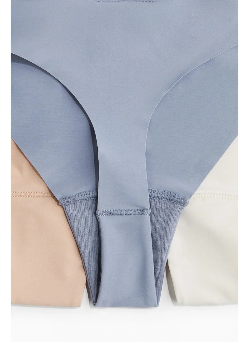 H&M 3-pack invisible thong briefs