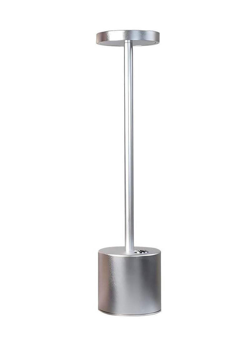 Rechargeable Cordless Table Lamp, Portable Battery Operated Desk Lamp, 2-Level Brightness Dimmable Night Light for Restaurant Kids Room Living Room Camping Home - Image 2