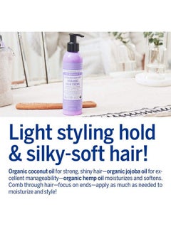 Dr. Bronner's Organic Hair Crème (Lavender Coconut 6 Ounce)  - Image 5