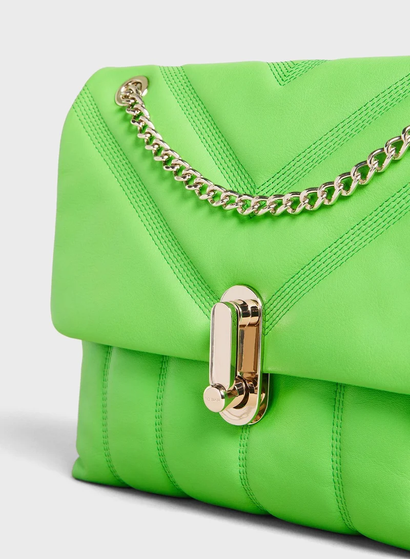 Ted Baker Ayahlin Quilted Puffer Medium Shoulder Bag