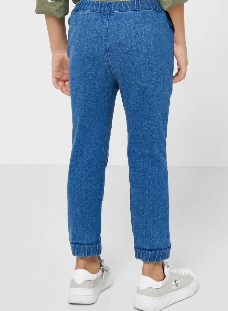 Pinata Boys Denim Jogger Trousers