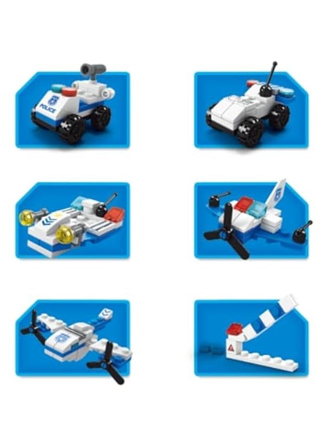 Loquat Urban Rescue Series Building Block Toys,Stacking Skill Training and Creative Thinking Cultivation， Building kit Toys Best Gift for Boys Aged 4-10… (Air Defense and Rescue) - Image 3