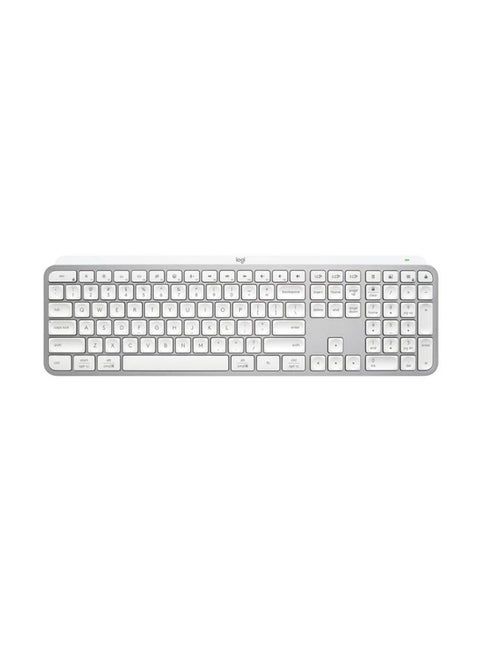 Logitech MX keys S Wireless Bluetooth Smart Backlit Keyboard (White)