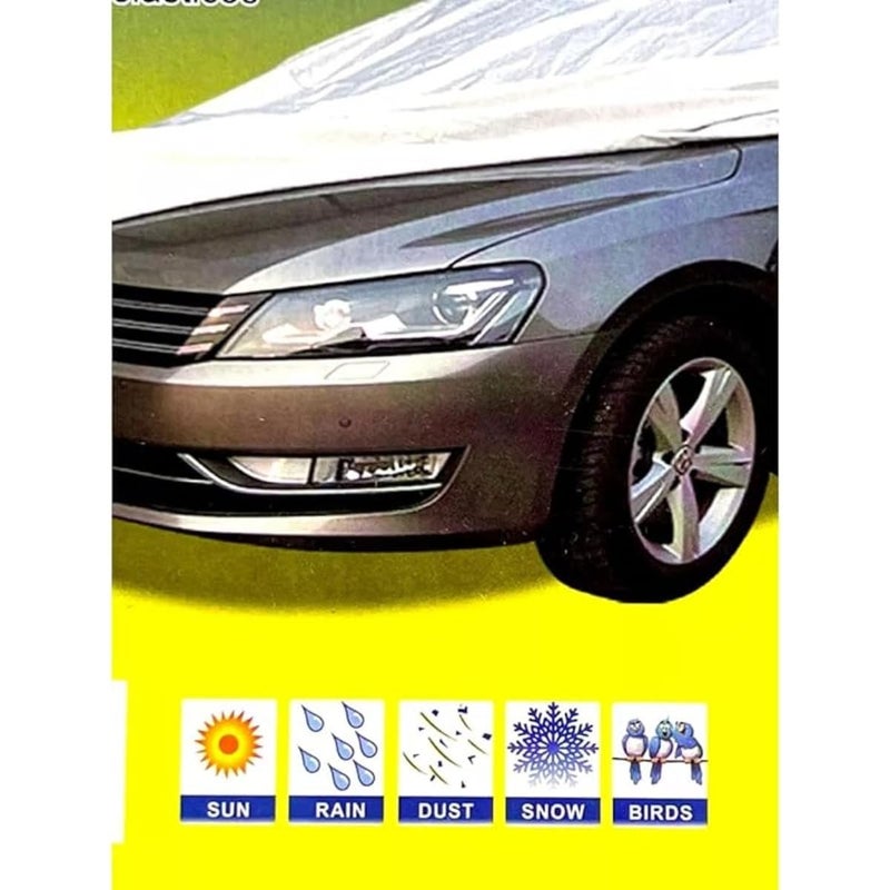 Car Cover Waterproof All Weather for 4x4, Mustang, Sunny Nissan - Outdoor Snowproof Hail Protection - Image 4