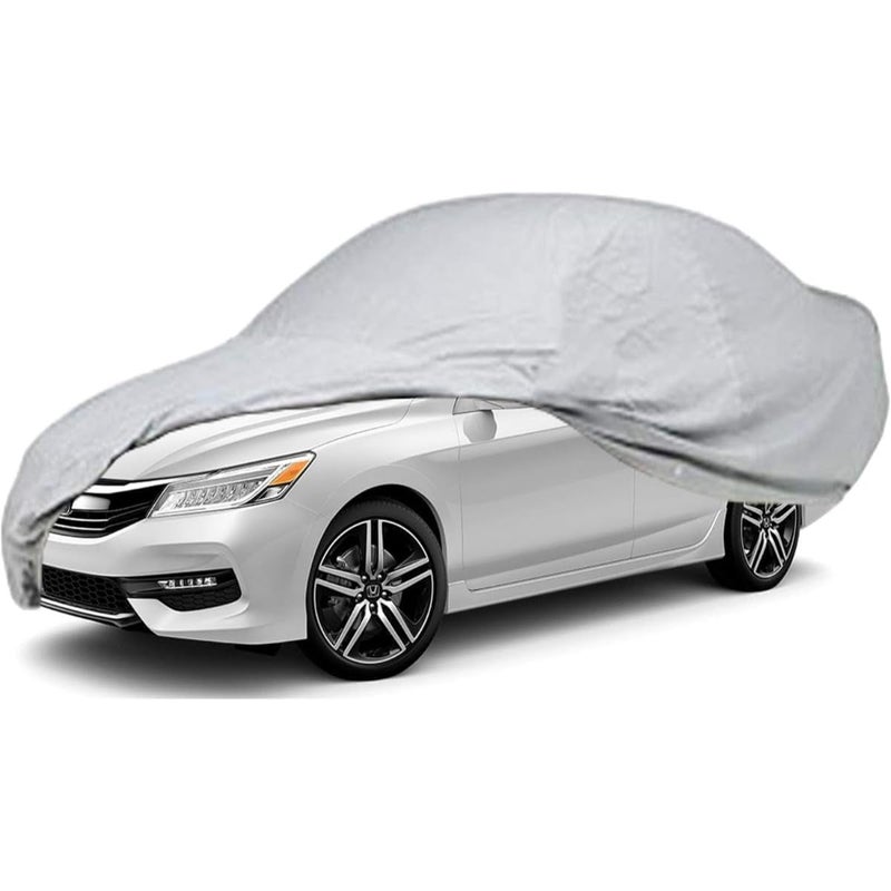 Car Cover Waterproof All Weather for 4x4, Mustang, Sunny Nissan - Outdoor Snowproof Hail Protection - Image 2