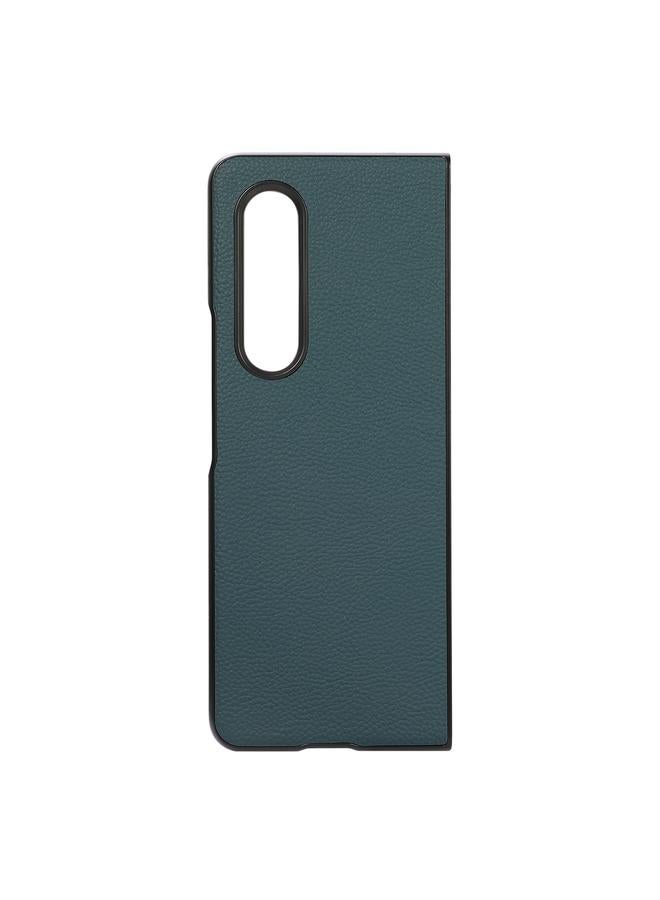 S-TOP Case For Samsung Galaxy Z Fold3 5G Genuine Leather Shockproof Protective Leather Case - Image 3