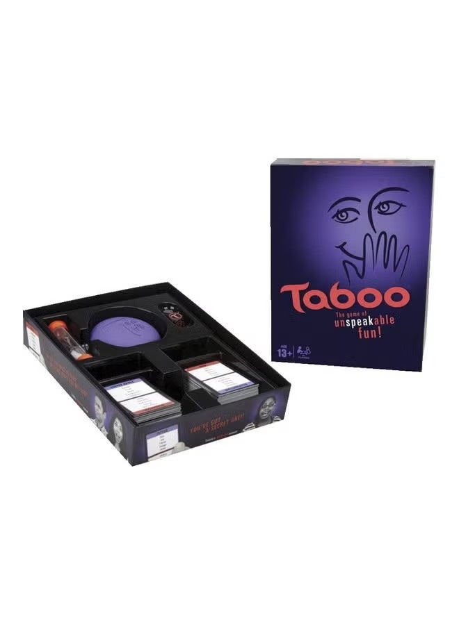Taboo Board Game - Fast-Paced Clue-Giving Guessing Game, 100+ Updated Phrases, Timer & Game-Changer Die, Ages 13+ Family Kids Party Game for 4 Players - Perfect Birthday Christma Gift - Image 3