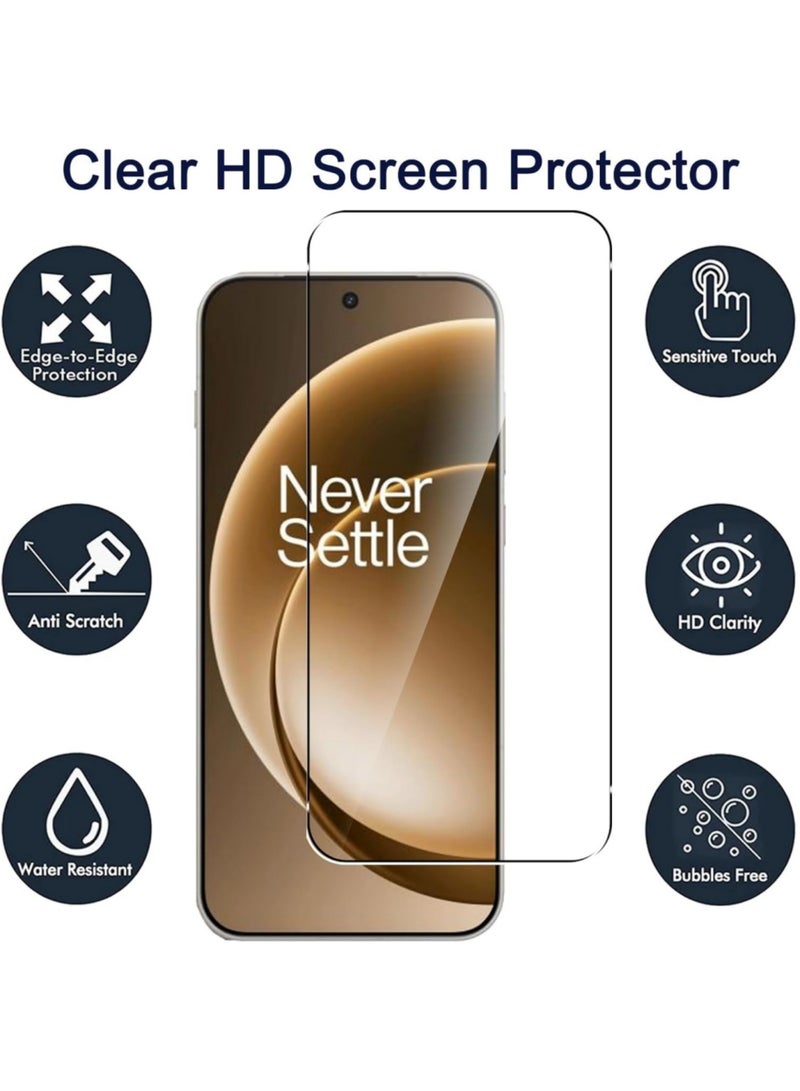 Adando [1+2] Case for OnePlus 15 5G with 2 Tempered Glass Screen Protector, Heavy Duty Dual Layer Shockproof Protective Cover with Magnetic Ring Kickstand, Corner Protection Anti-Scratch Shock Absorption Rugged Bumper Cover (Black) - Image 5