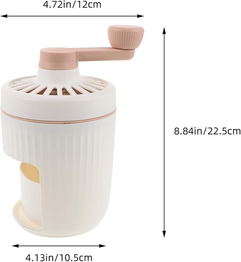 ماكينة صنع الثلج المجروش اليدوية المحمولة لصنع مخروط الثلج للاستخدام المنزلي - Image 3