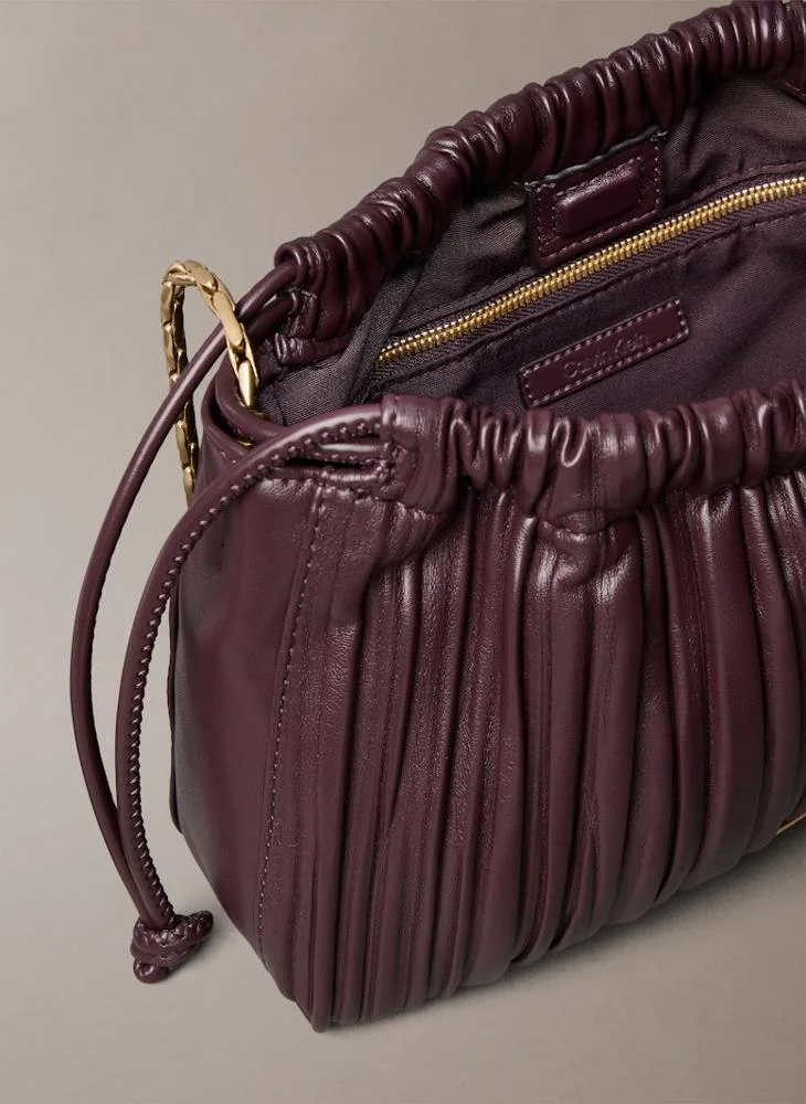كالفن كلاين Casual Plisse Drawstring Bag