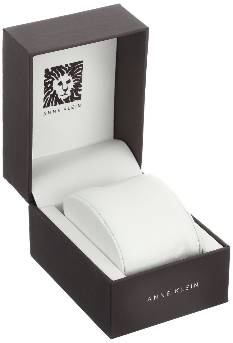 ANNE KLEIN ساعة آن كلاين النسائية بحزام جلدي - Image 2