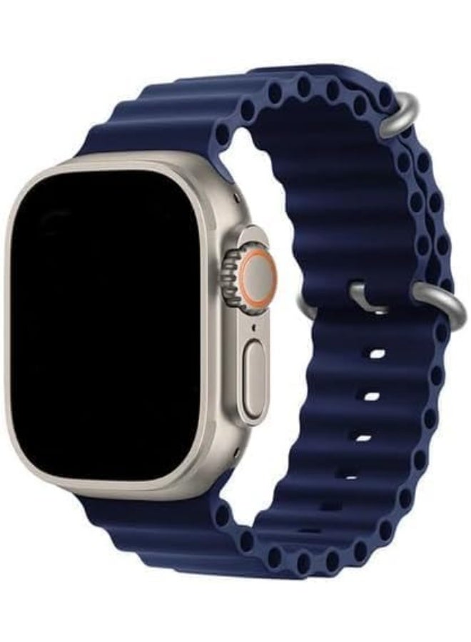 ساعة سمارت تجمع بين التصميم العصري والأداء العملي، بشاشة كبيرة مقاس 2.2 بوصة  تمنحك رؤية واضحة وتجربة استخدام مريحة. تدعم الساعة الاتصال بالهاتف عبر البلوتوث لتلقي المكالمات والإشعارات، مع مجموعة كبيرة من أنماط الرياضة، ومتابعة معدل ضربات القلب، ضغط الدم، والنوم. وهي مقاومة للماء في الاستخدام اليومي. - Image 2