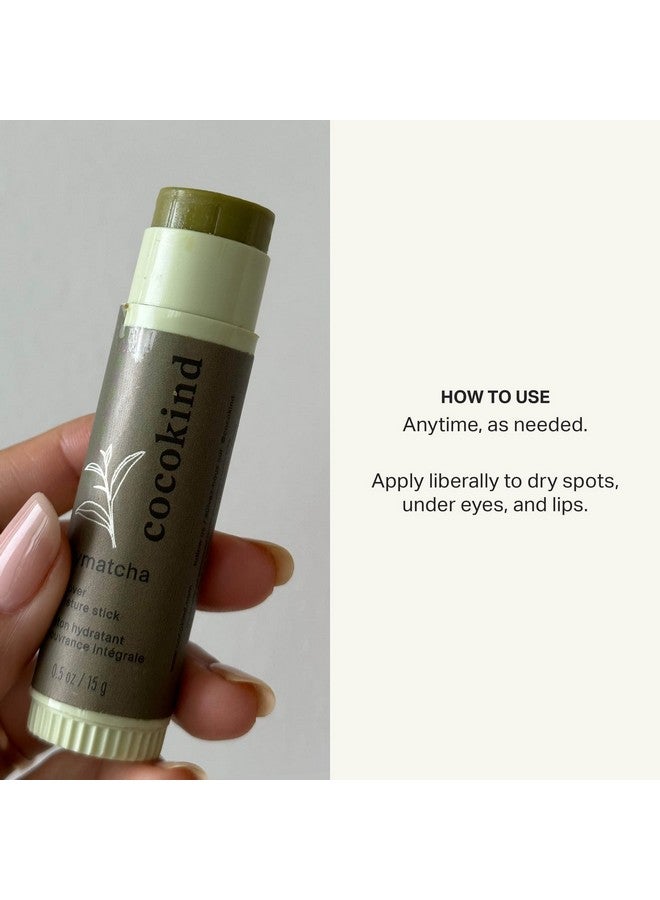 Cocokind Mymatcha All-Over Moisture Stick, Lip Balm And Eye Cream For Dry Skin 0.5 Oz - Image 2