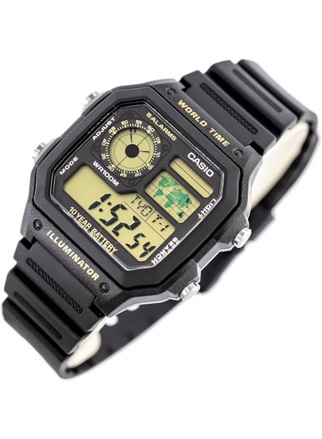 كاسيو ساعة كاسيو رجالية - AE-1200WH-1BVDF - Image 2