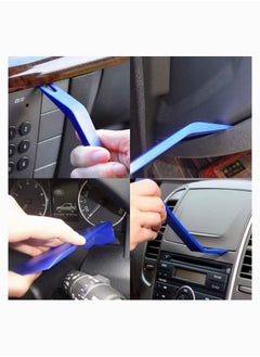 SYOSI Auto Trim Removal Tool Set, for Car Audio Dash Door Panel Installer Pry Tool Window Molding Fastener Remover Tool Kit 8 Pcs  - Image 2