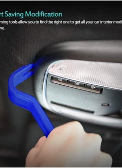 SYOSI Auto Trim Removal Tool Set, for Car Audio Dash Door Panel Installer Pry Tool Window Molding Fastener Remover Tool Kit 8 Pcs  - Image 3