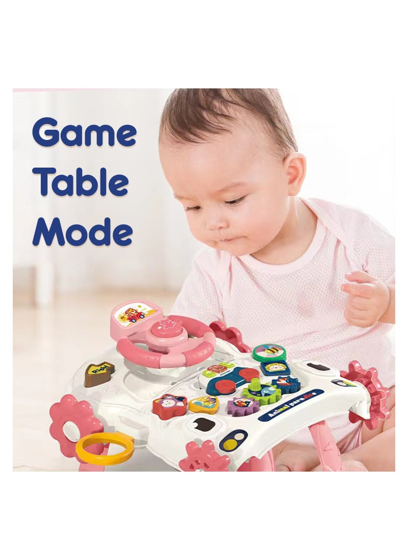3-In-1 Baby Walker, Learning Table Mode, Game Panel Mode with Musical keyboard - Pink - pzsku/Z071C99E4347EAD355038Z/45/_/1699614834/1d23625b-02ce-40cd-bbd2-19e84156f9e1